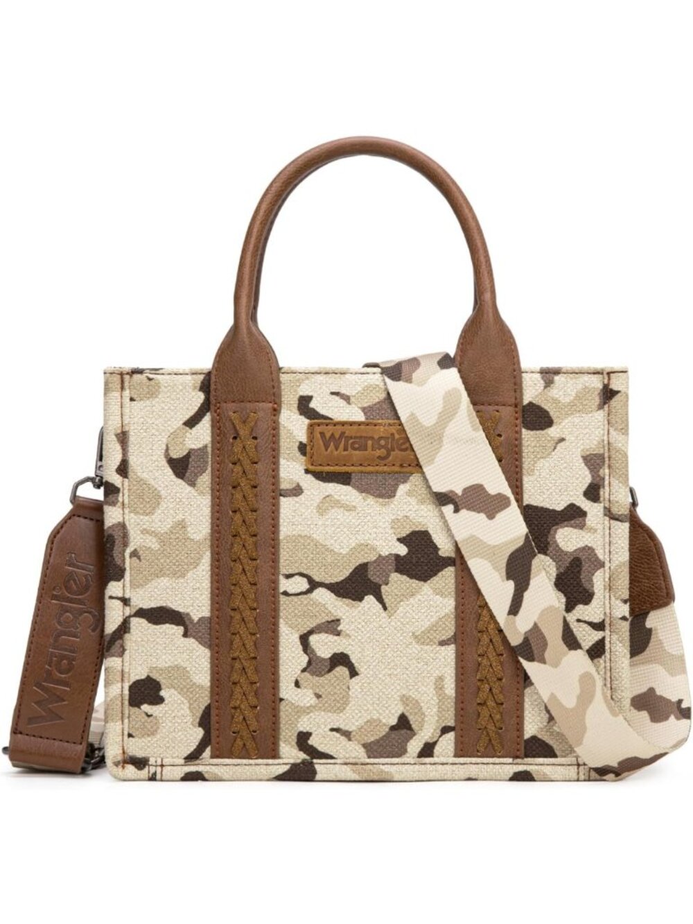 Stylish Western Camo Tote Bag for Women | Vintage Canvas Crossbody Handbag